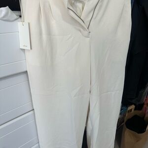 Aritzia Wilfred light birch effortless pants new with tags